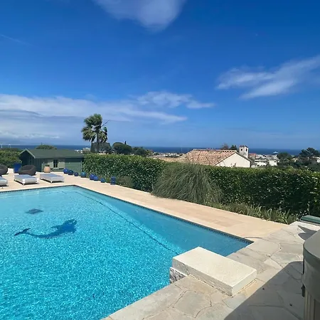 Luxe Et Calme Avec Vue Panoramique A * 昂蒂布